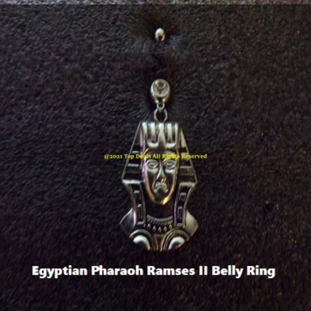 Navel Piercing ~ Egyptian ~ Pharaoh Ramses Ii